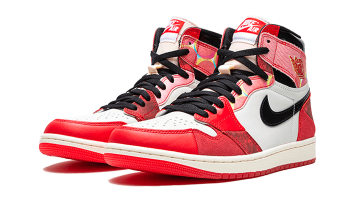 Air Jordan 1 High OG Spider-man across the Spider-Ver