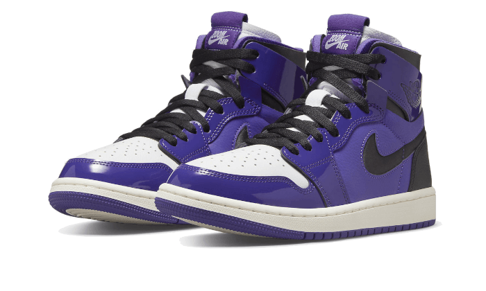 Air Jordan 1 High Zoom Air CMFT short Purple Patent