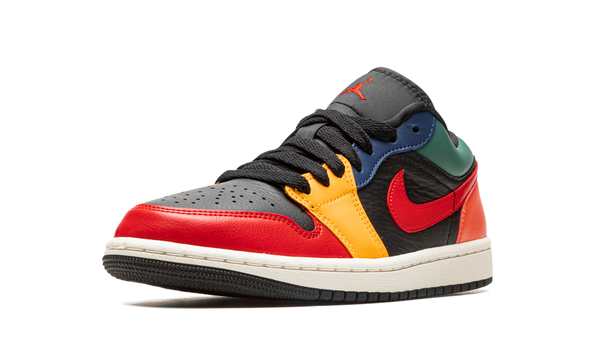Air Jordan 1 Low Black Multi Color (W) 5