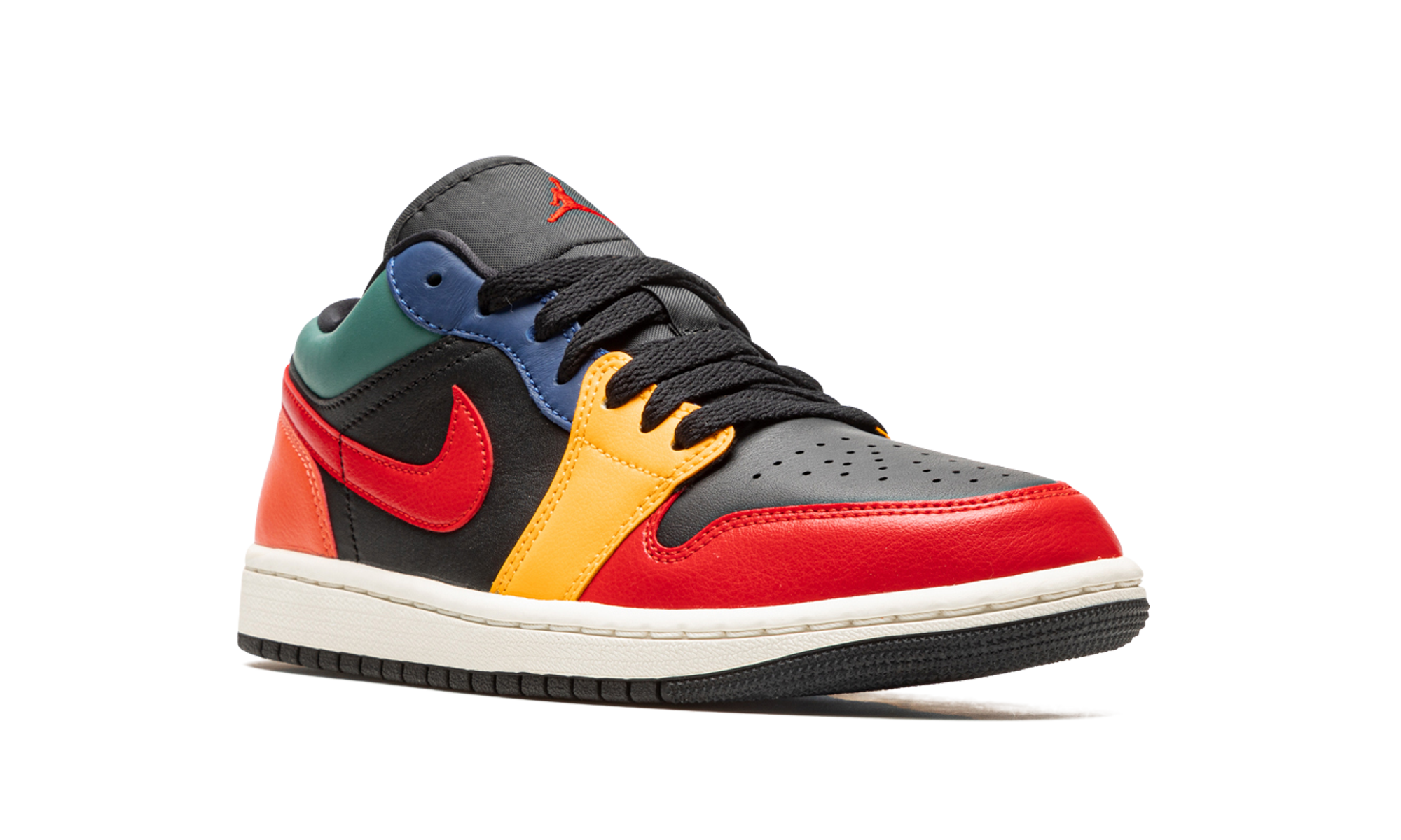 Air Jordan 1 Low Black Multi Color (W) 8