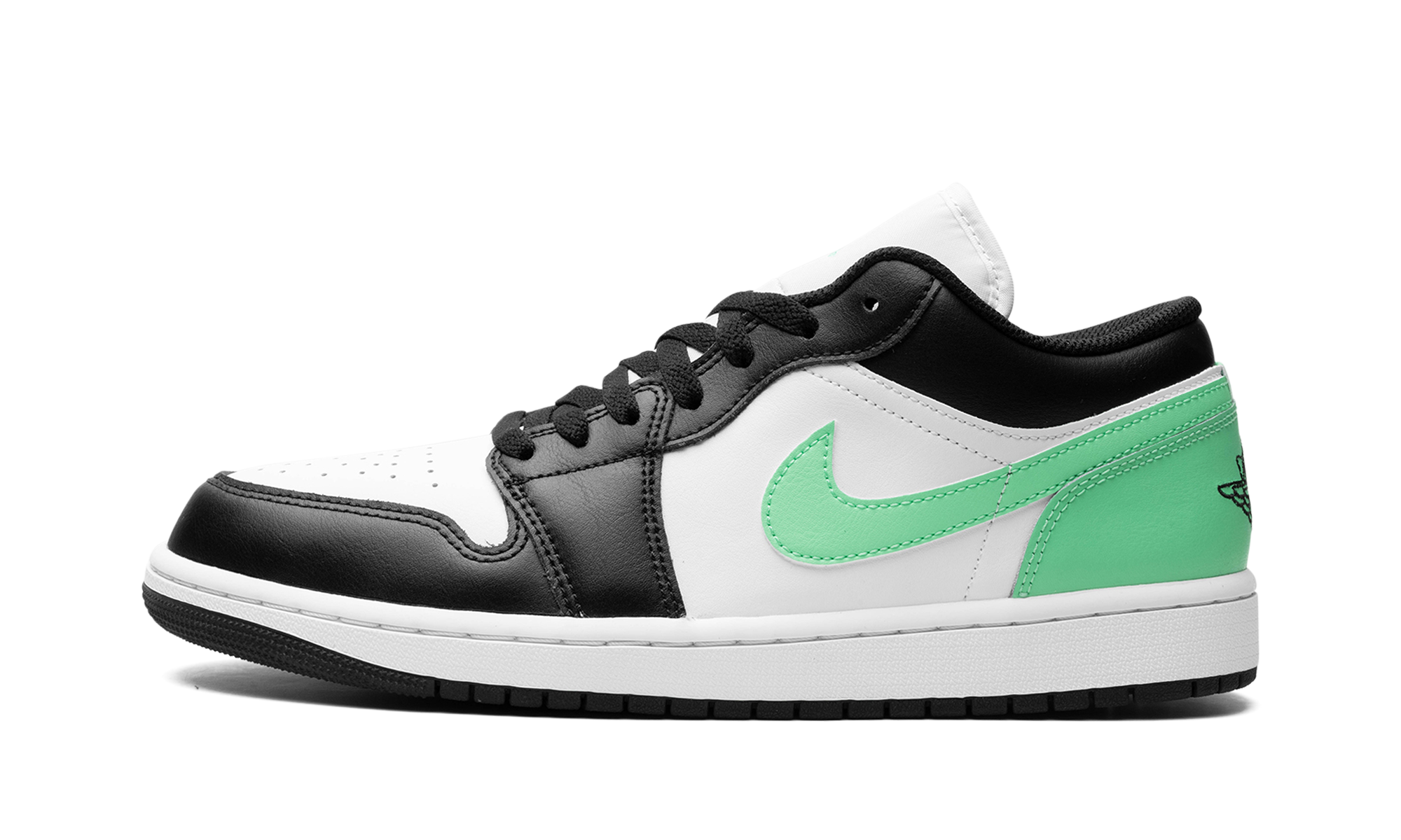 Air Jordan 1 Low Green Glow 4
