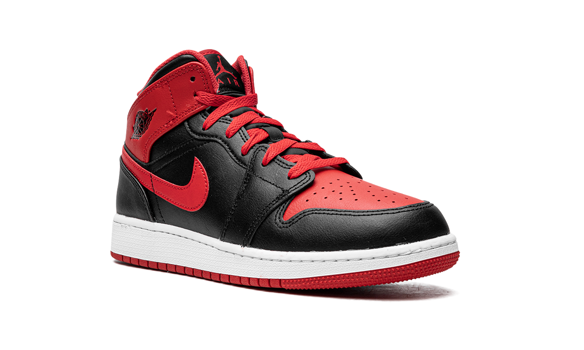 Air Jordan 1 Mid Alternate Bred (GS) 2