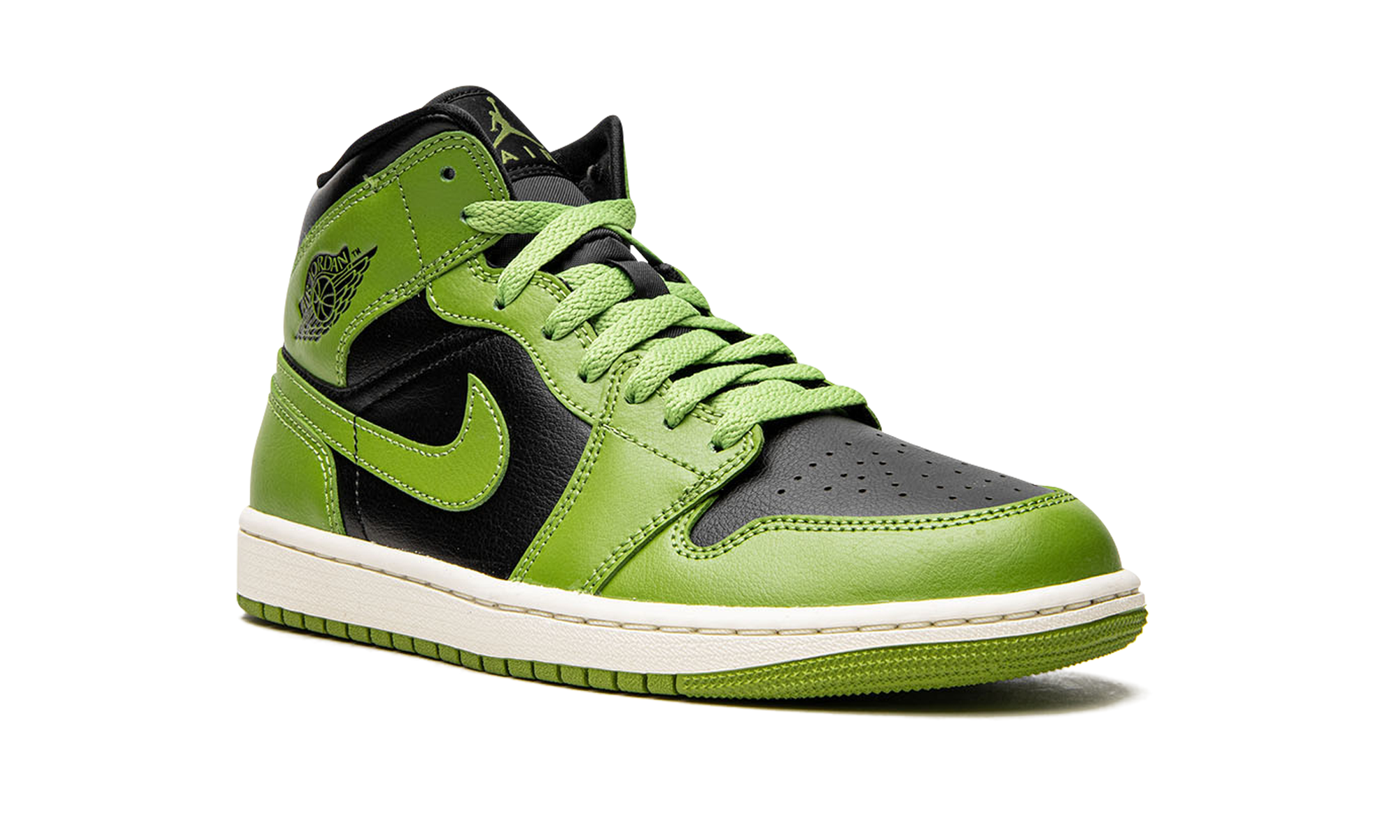 Air Jordan 1 Mid Altitude Green Heather 2