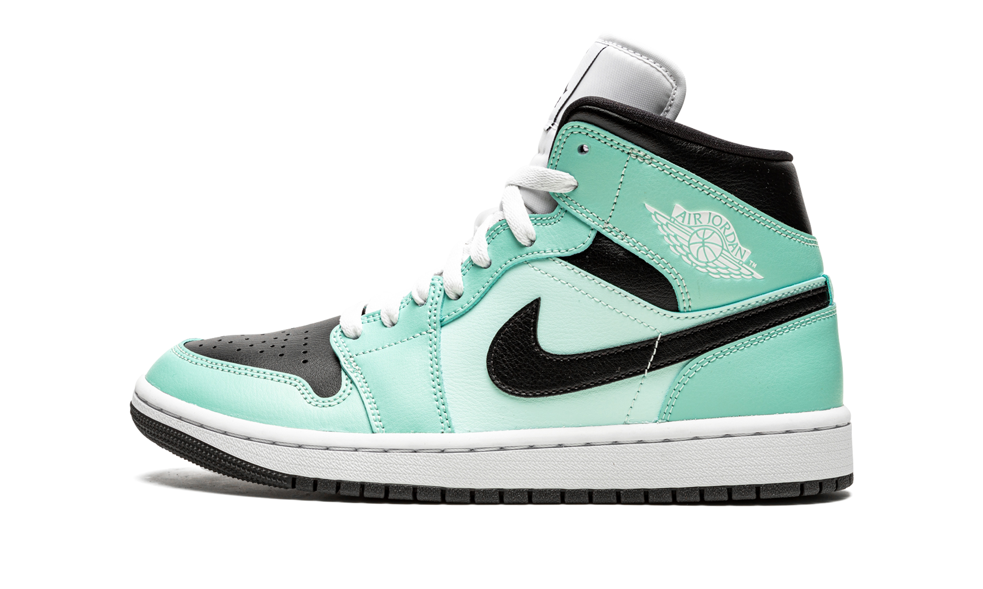 Air Jordan 1 Mid Aqua Blue Tint (W) 2
