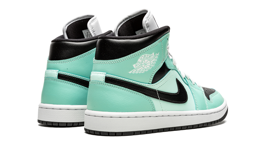 Air Jordan 1 Mid Aqua Blue Tint (W) 4