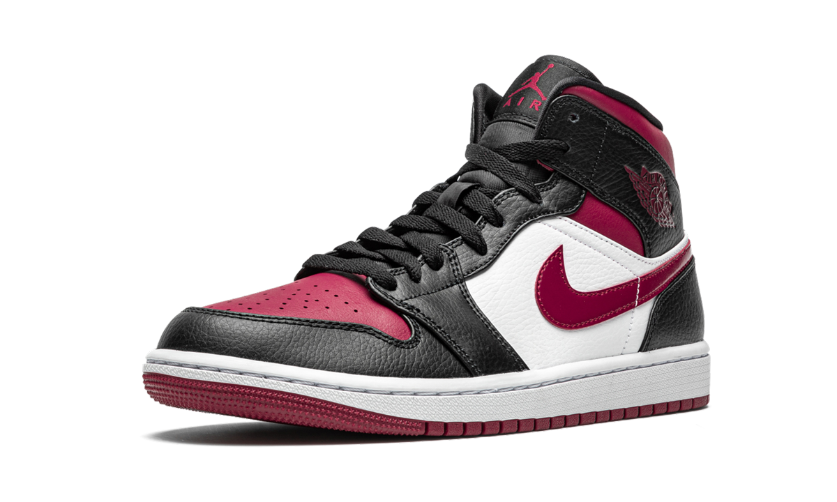 Air Jordan 1 Mid Bred Toe 5