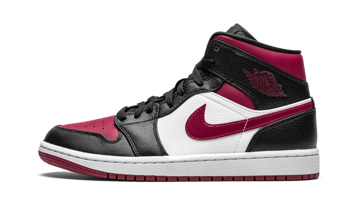 Air Jordan 1 Mid Bred Toe 8