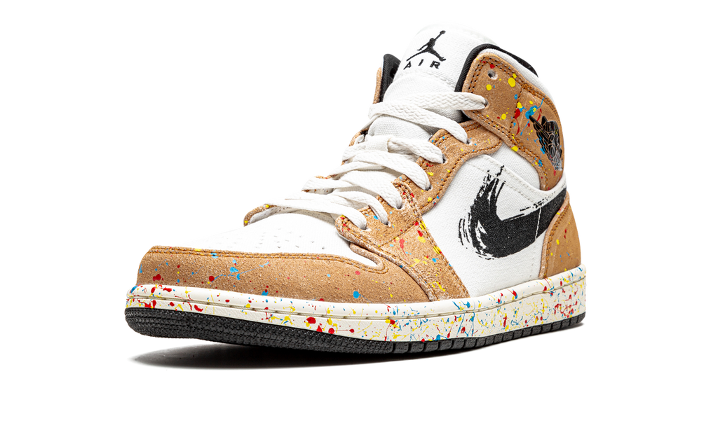 Air Jordan 1 Mid Brushstroke 5