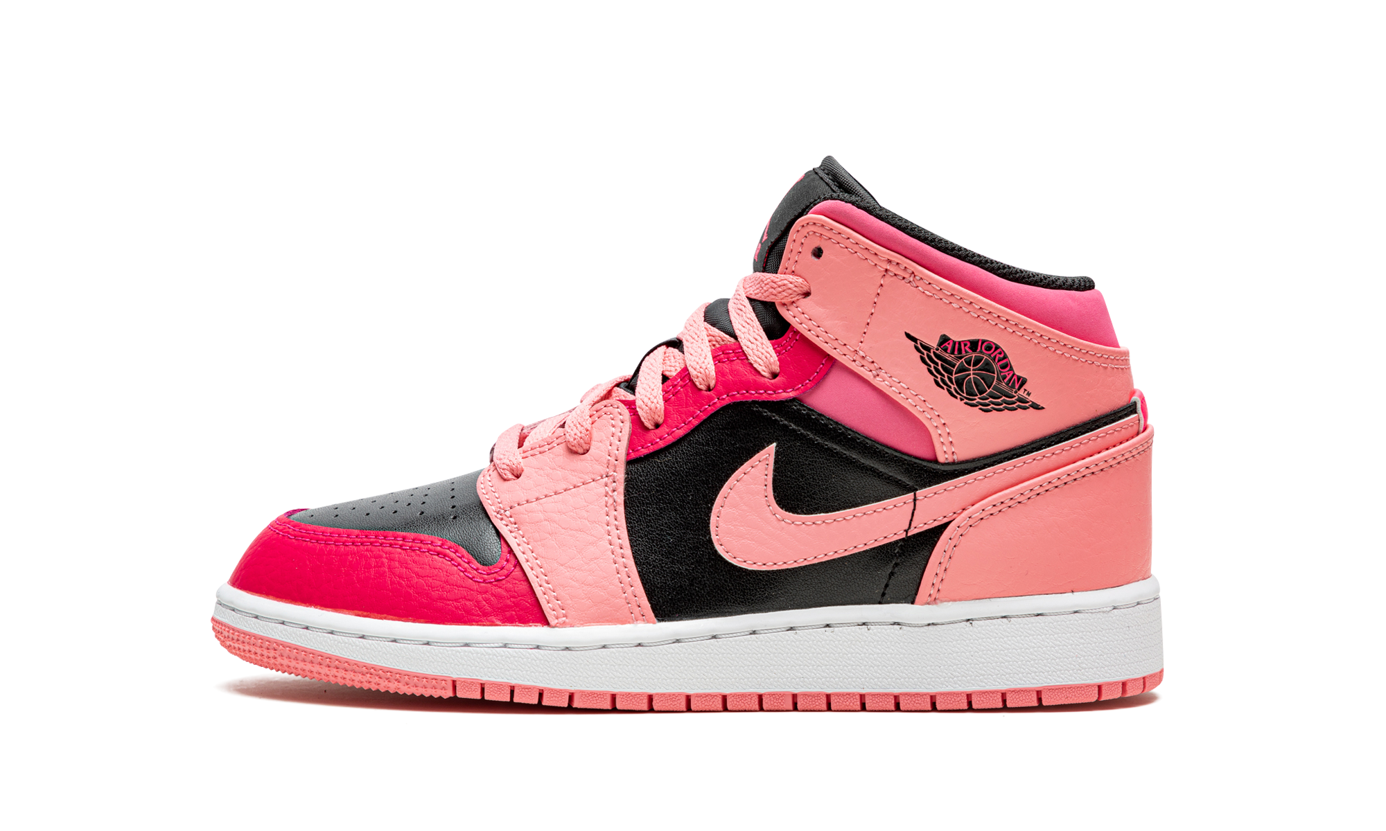 Air Jordan 1 Mid Coral Chalk (GS) 2