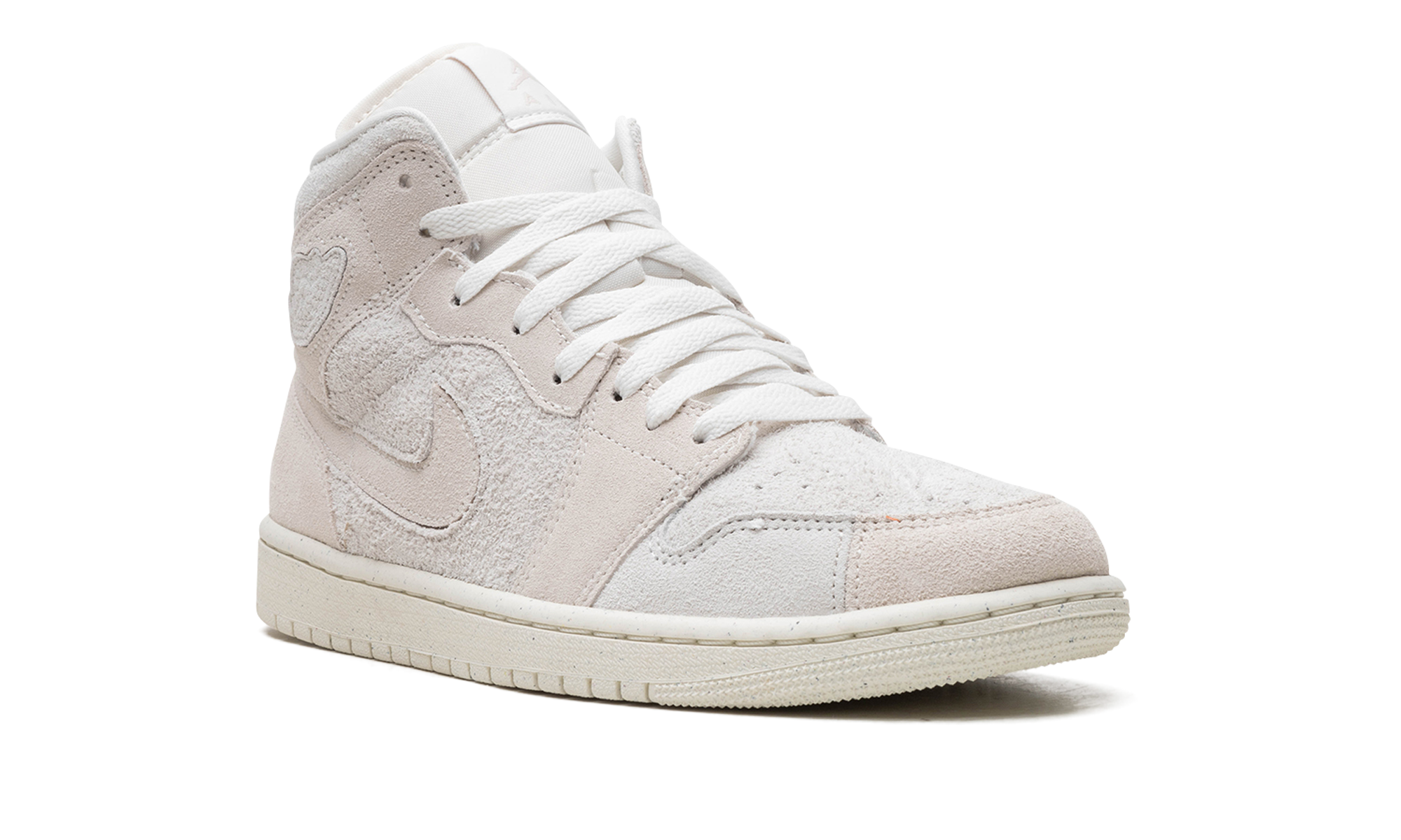 Air Jordan 1 Mid Craft Suede Ivory 2