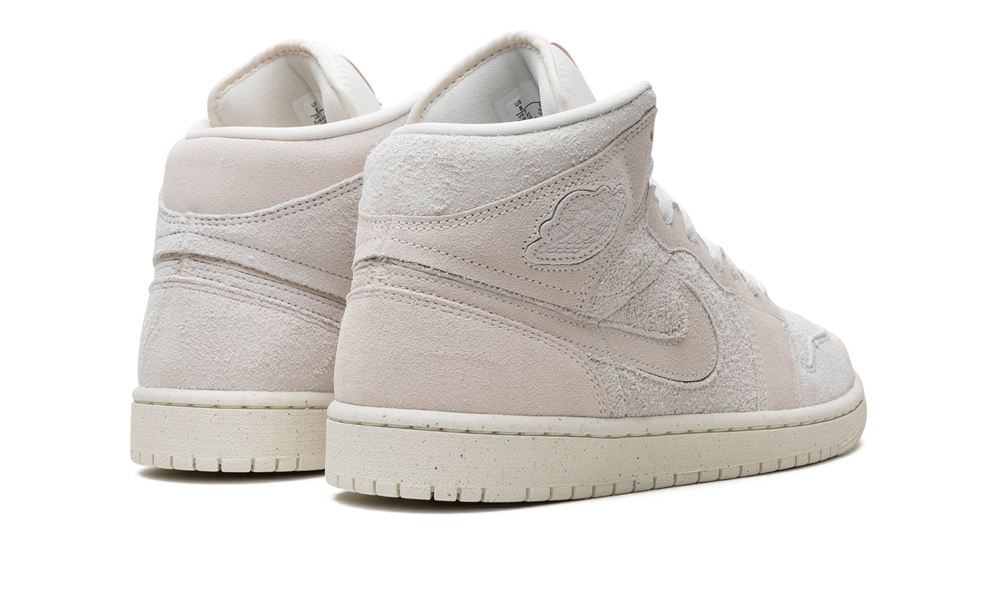 Air Jordan 1 Mid Craft Suede Ivory 4