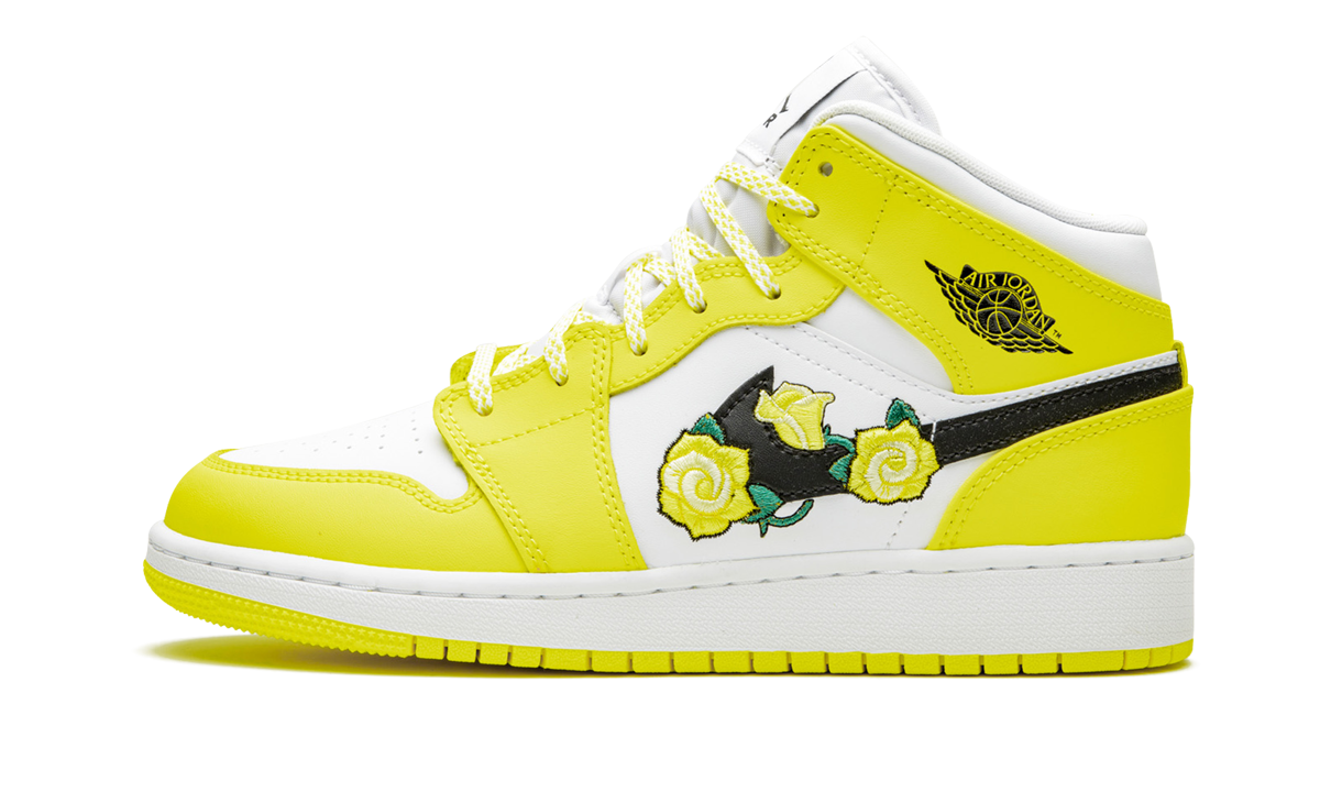 Air Jordan 1 Mid Dynamic Yellow 5