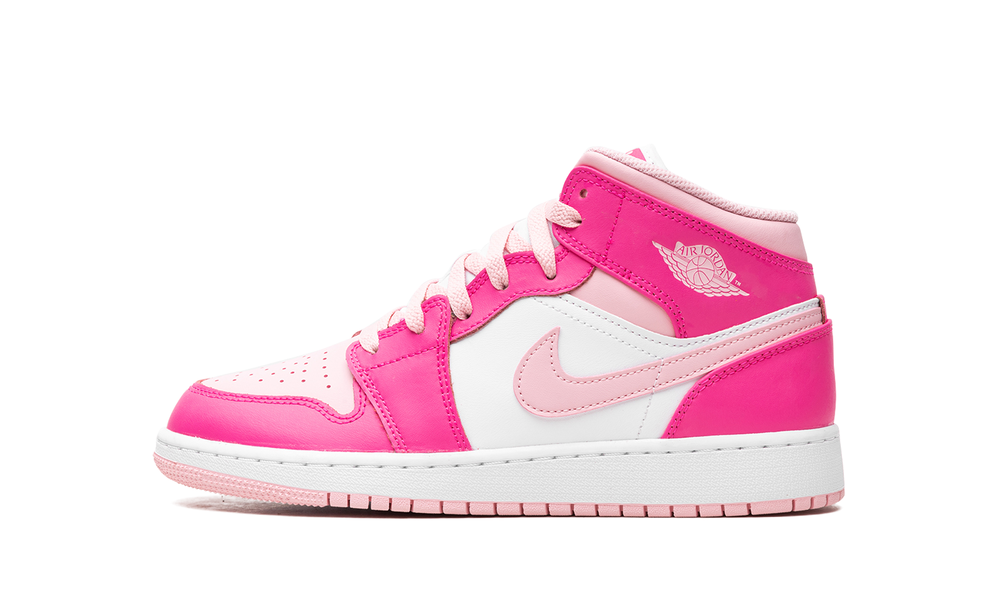 Air Jordan 1 Mid Fierce Pink 1