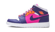 Air Jordan 1 Mid Fire Pink Barely Grape (GS) 1