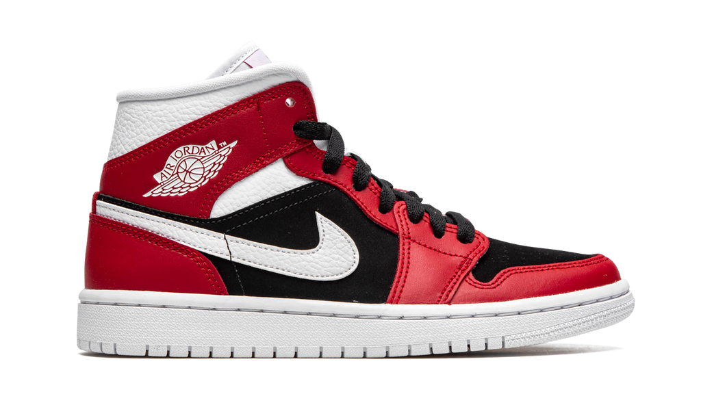 Air Jordan 1 Mid Gym Red Black (W) 7