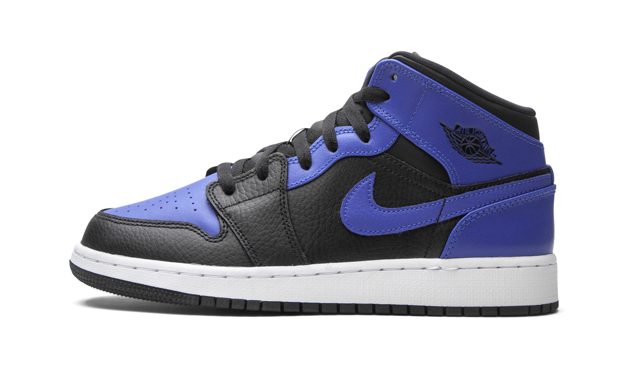 Air Jordan 1 Mid Hyper Royal (GS) 2