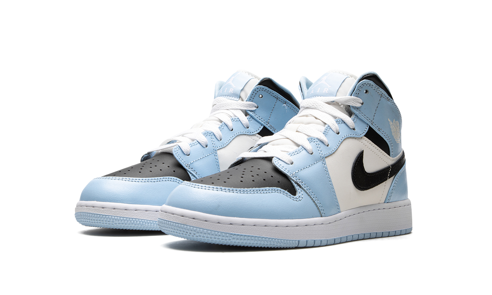Air Jordan 1 Mid Ice Blue 3