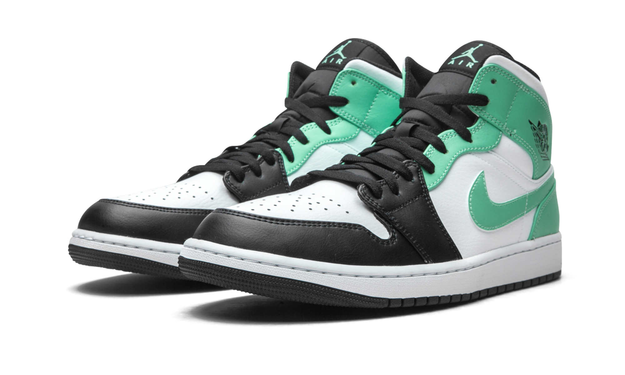 Air Jordan 1 Mid Island Green 2