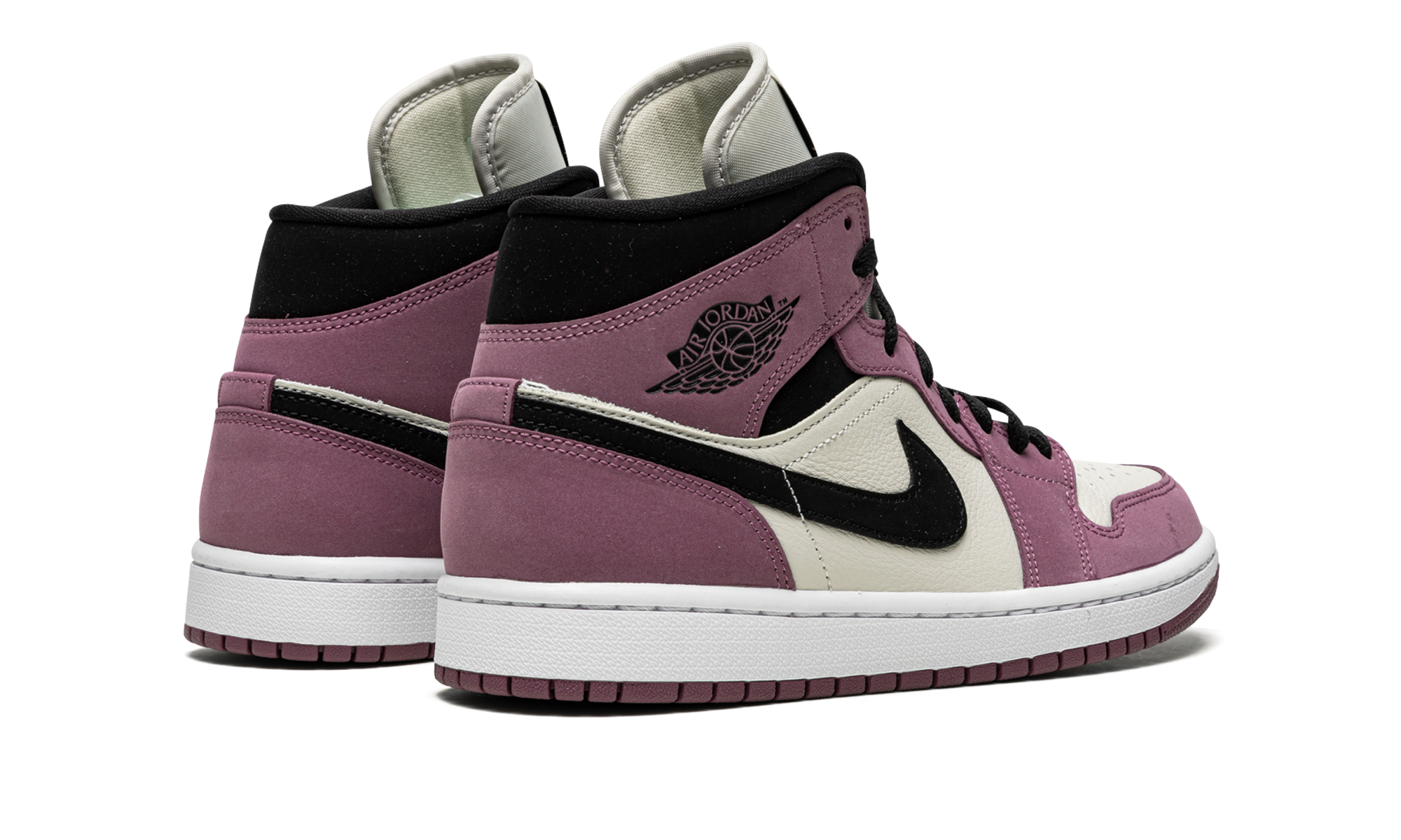 Air Jordan 1 Mid Light Mulberry 3