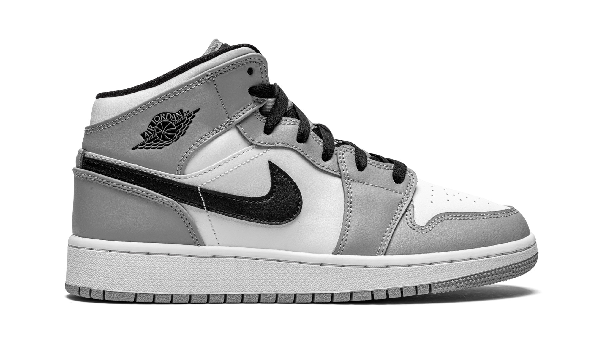 Air Jordan 1 Mid Light Smoke Gray 6