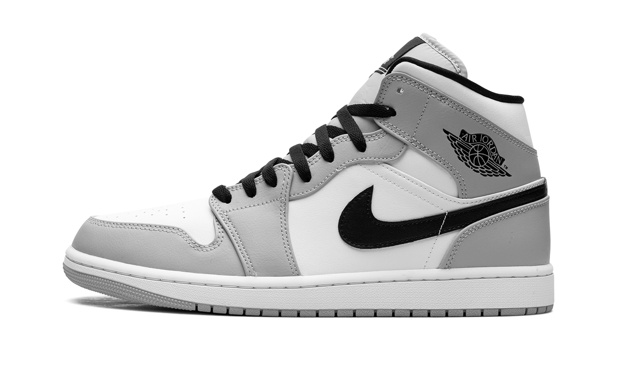 Air Jordan 1 Mid Light Smoke Grey 1