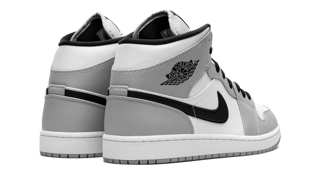 Air Jordan 1 Mid Light Smoke Grey 4