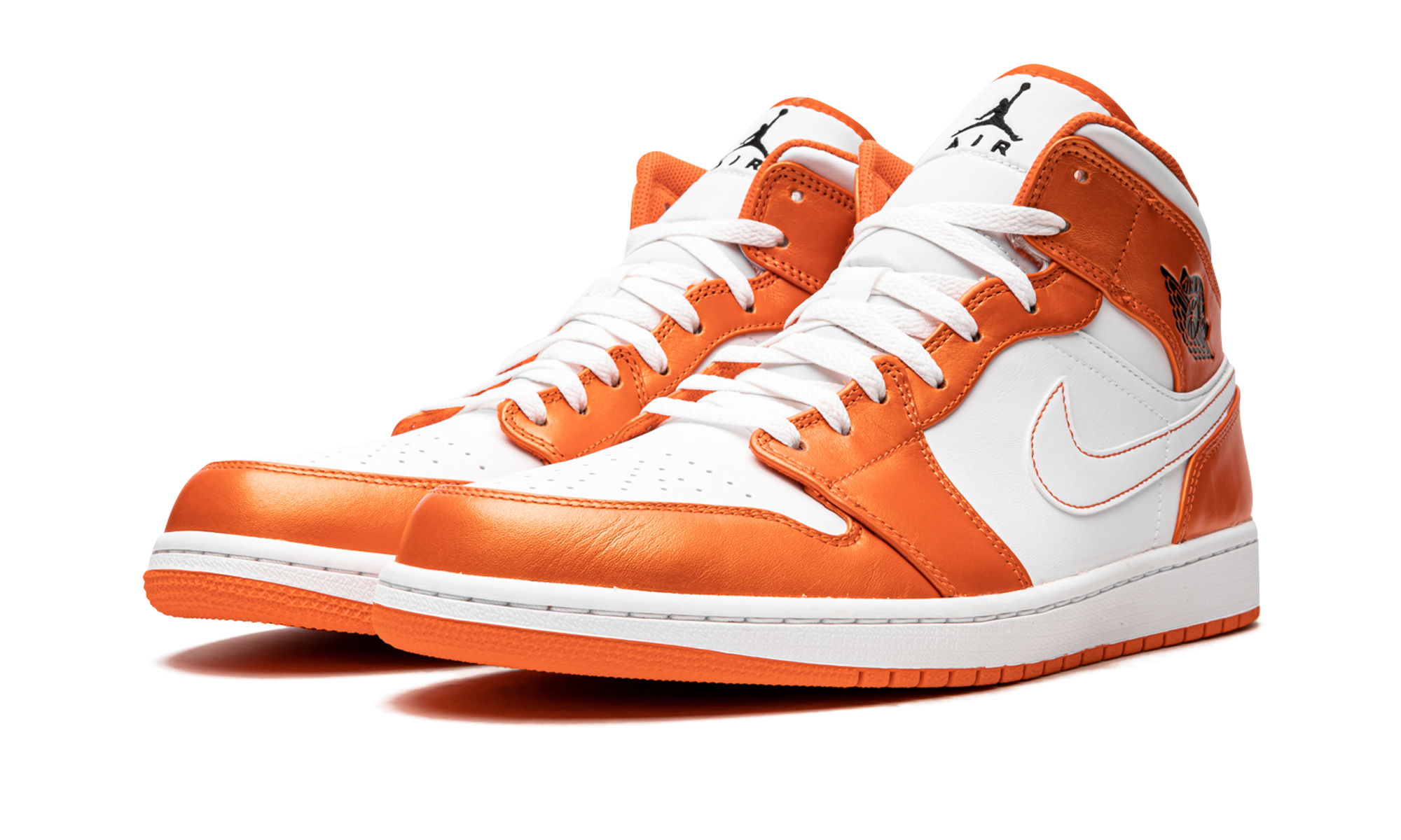 Air Jordan 1 Mid Metallic Orange 2