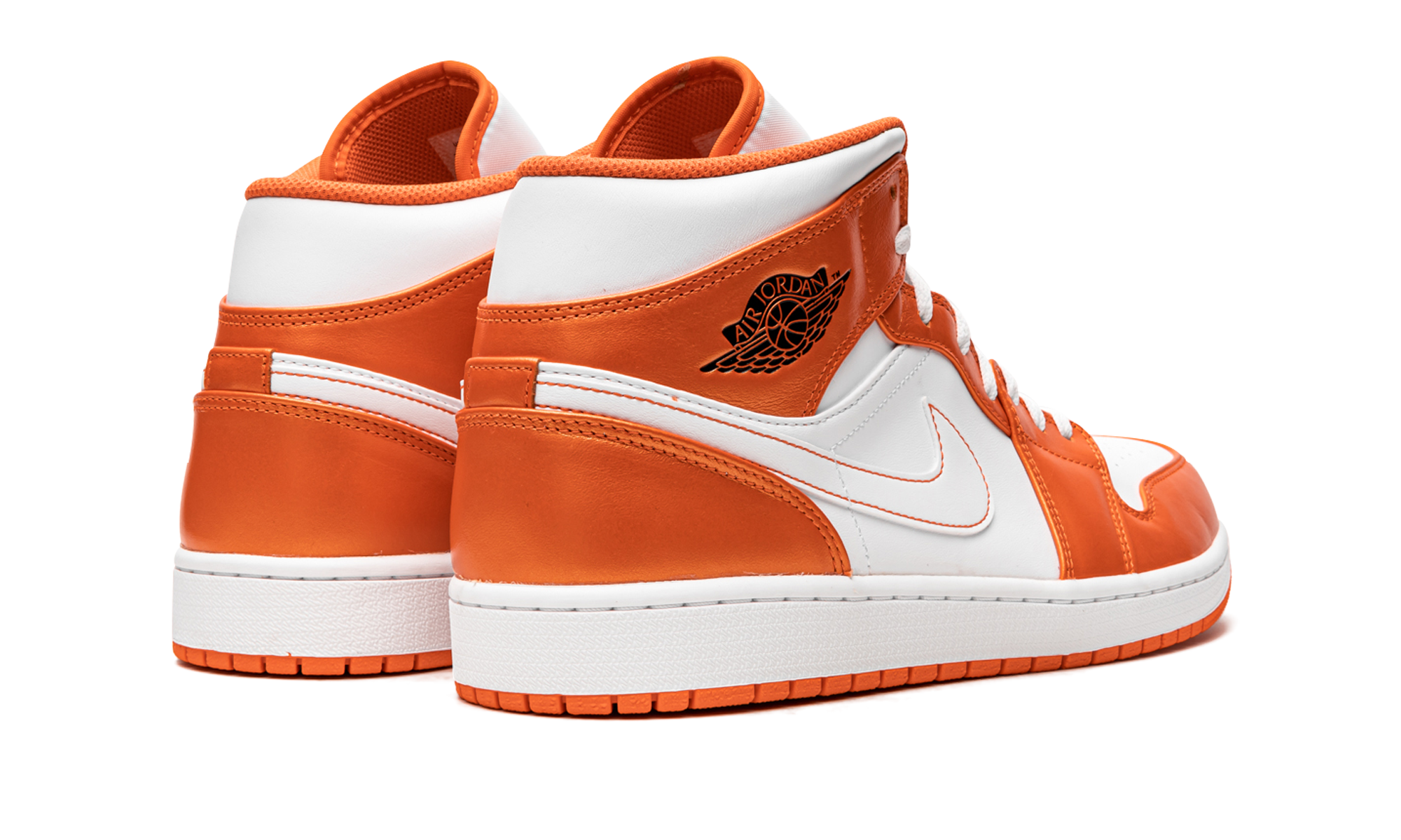 Air Jordan 1 Mid Metallic Orange 3