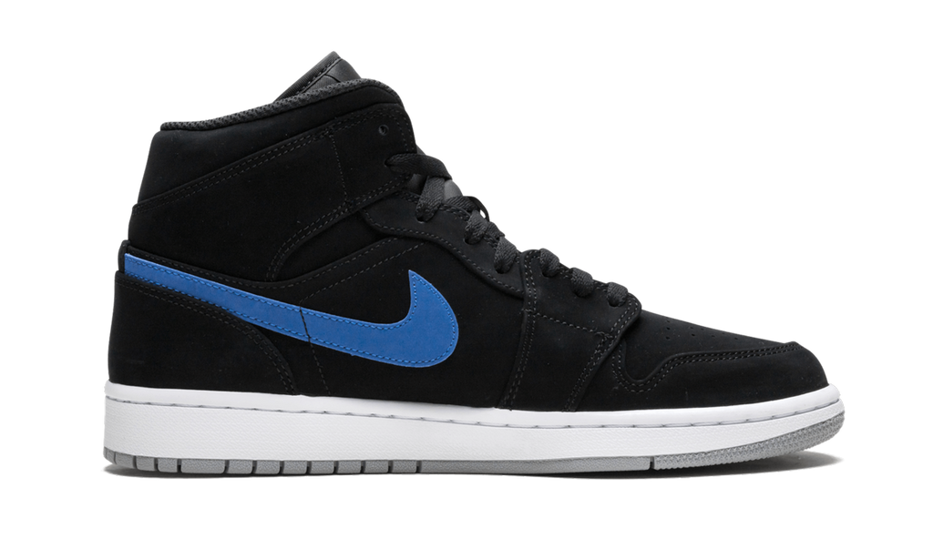 Air Jordan 1 Mid Multi-Color Swoosh Black 8