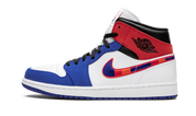 Air Jordan 1 Mid Multicolor Swoosh 1