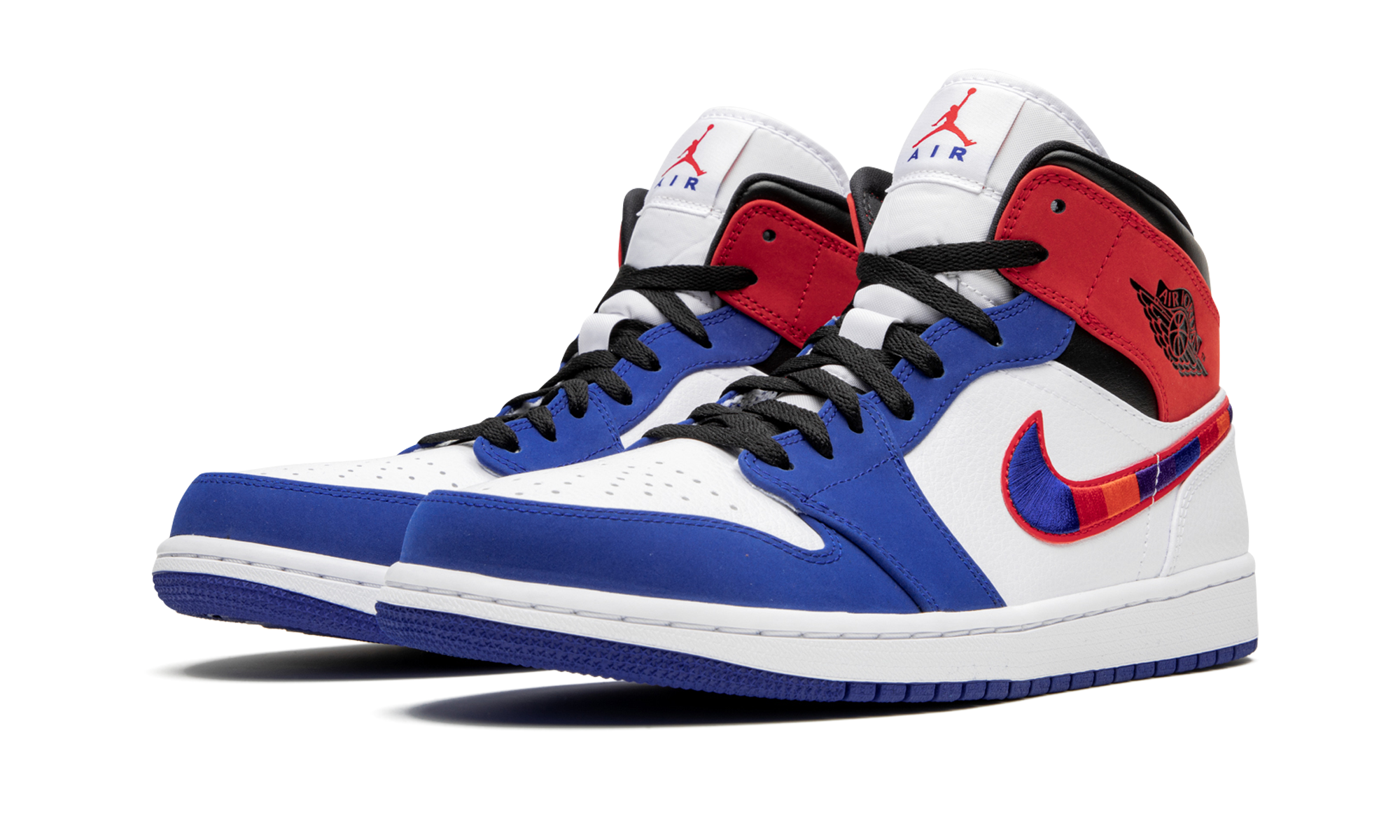 Air Jordan 1 Mid Multicolor Swoosh 7