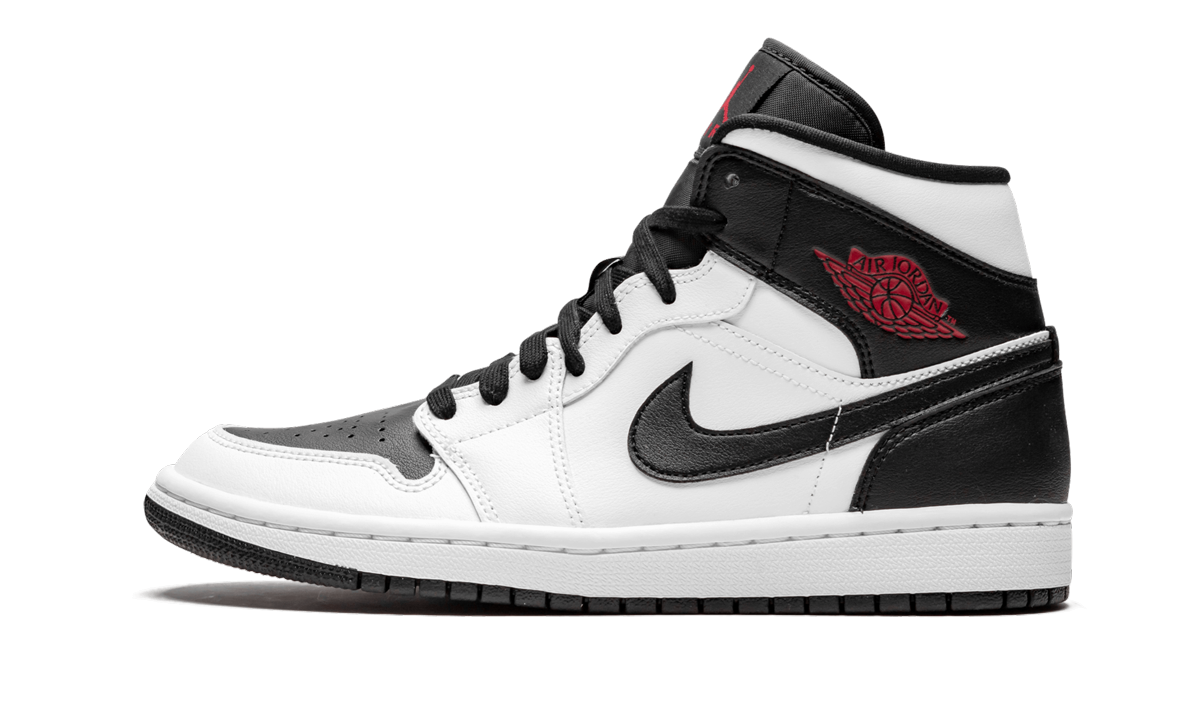 Air Jordan 1 Mid Reverse Black Toe (W) 1