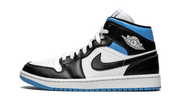 Air Jordan 1 Mid Royal Black and Blue (W) 2