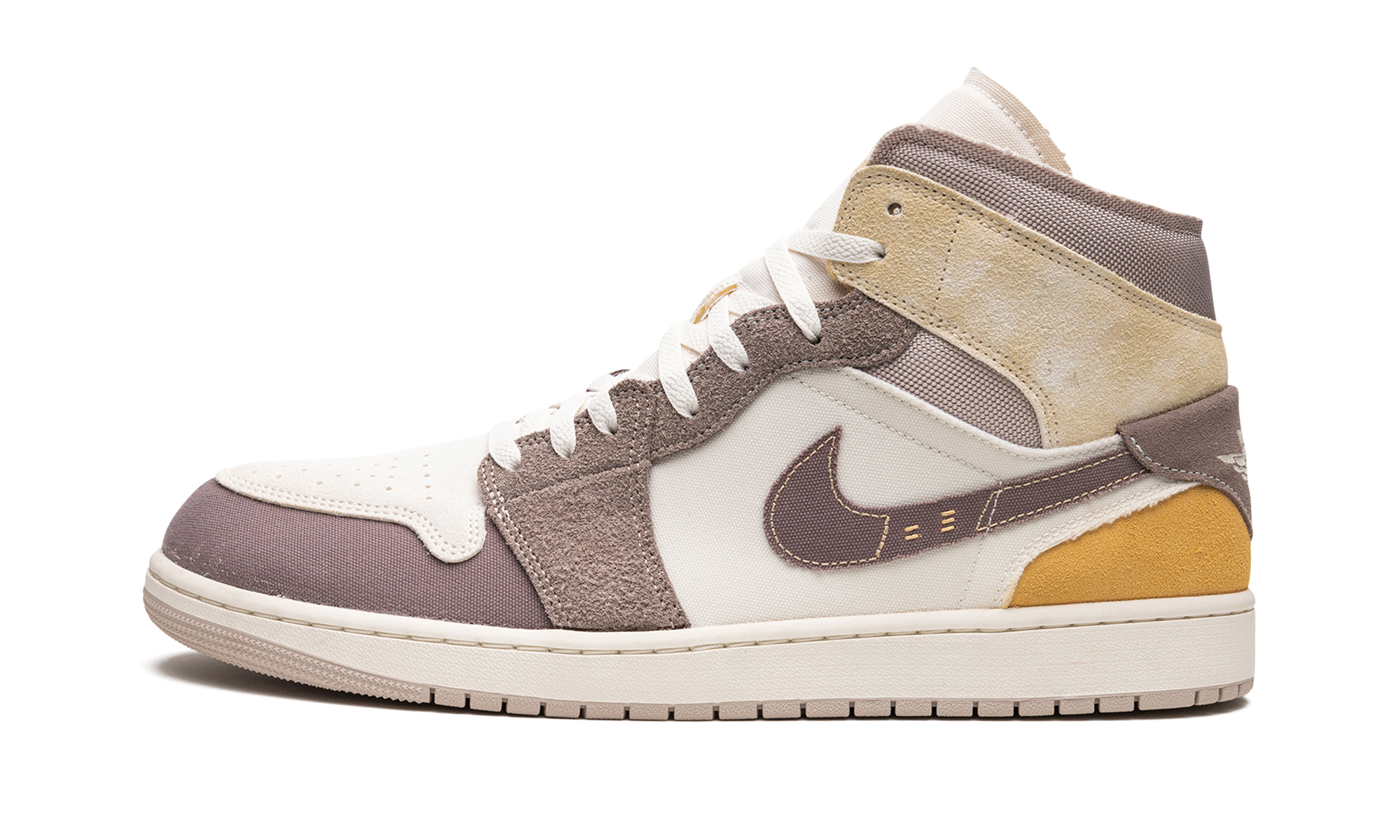 Air Jordan 1 Mid Se Craft Sail Taupe Haze 4