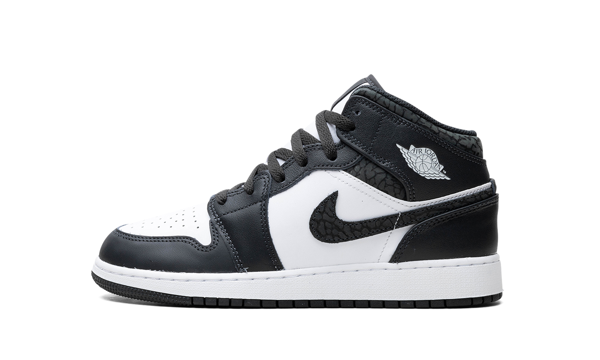 Air Jordan 1 Mid SE GS Panda Elephant 1