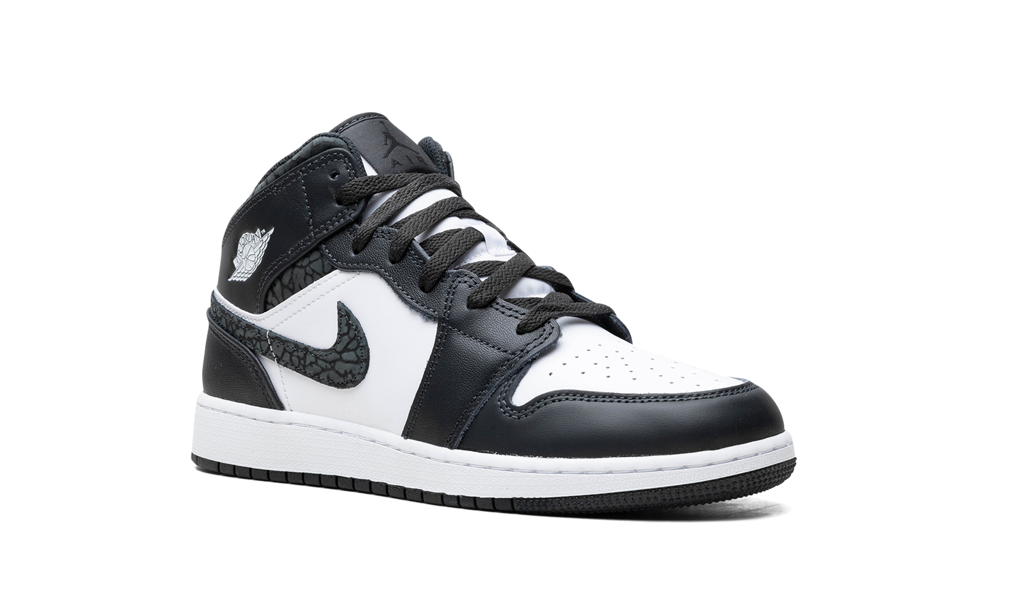 Air Jordan 1 Mid SE GS Panda Elephant 2
