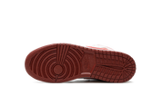 Air Jordan 1 Mid SE GS White Dune Red 6