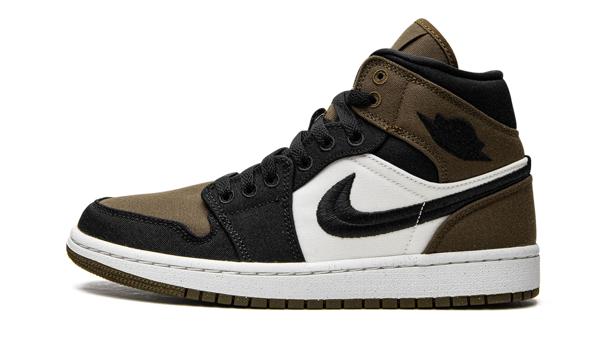 Air Jordan 1 Mid Se Light Olive 4