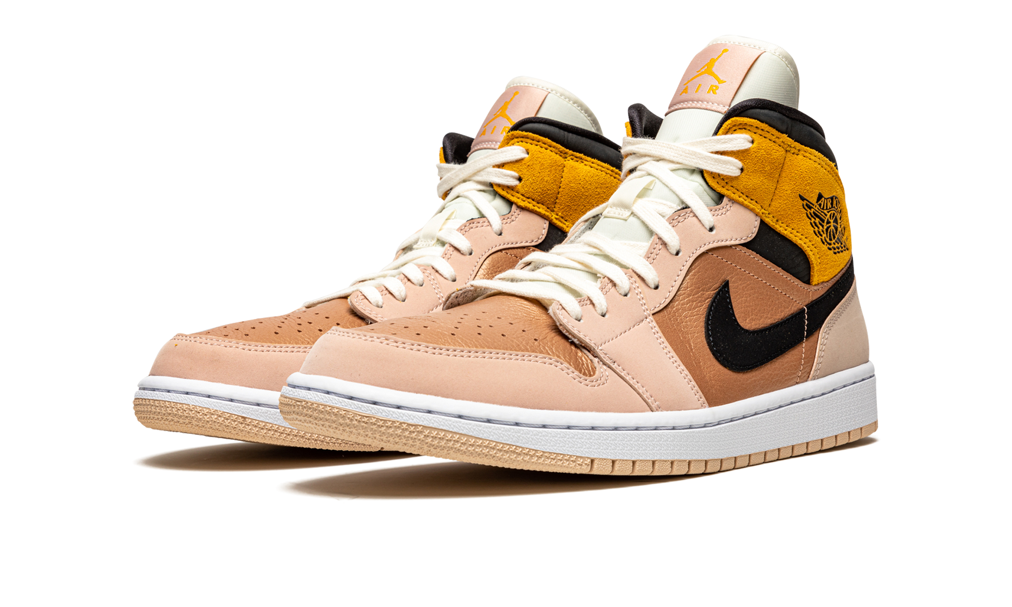 Air Jordan 1 Mid SE Particle Beige 3