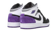 Air Jordan 1 Mid SE Purple (GS) 4