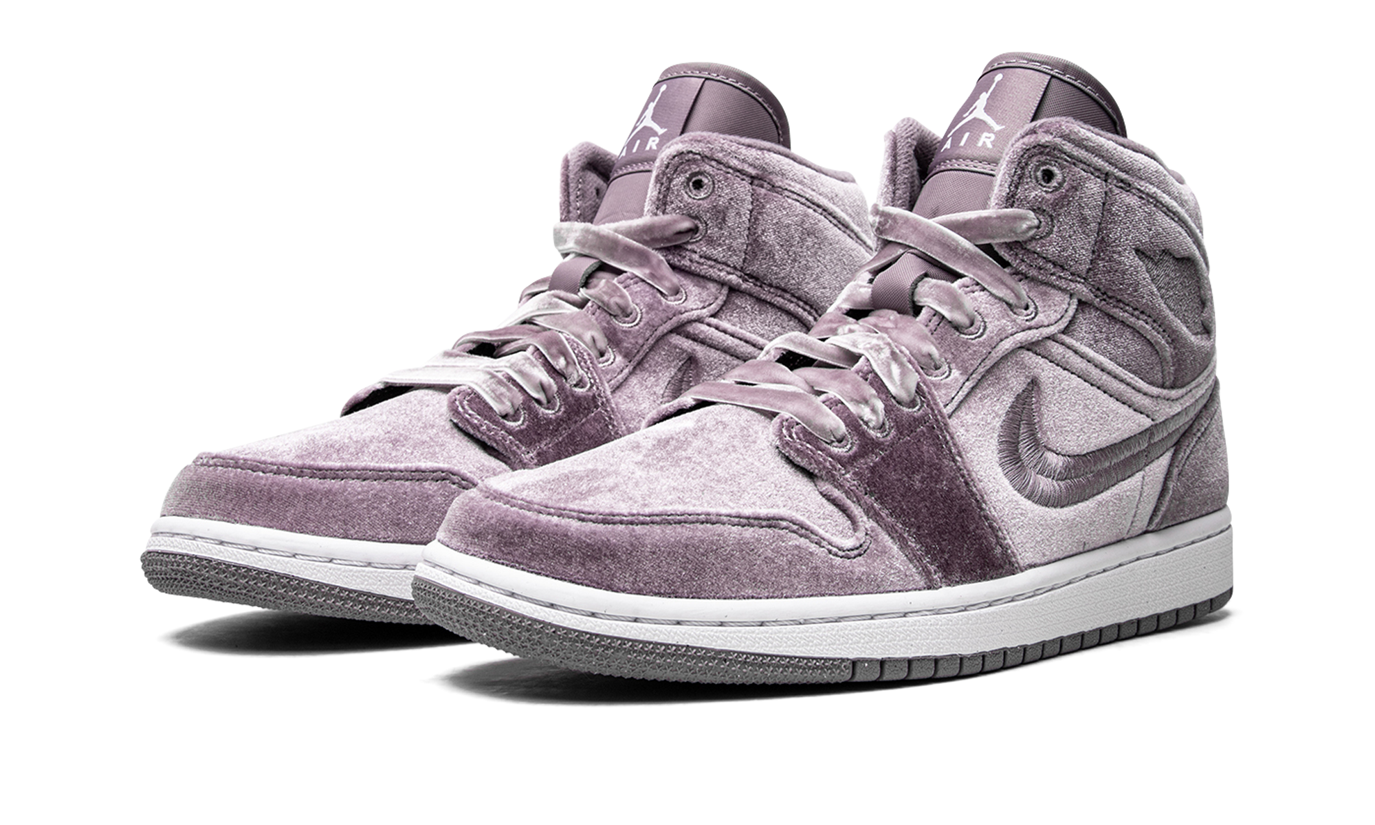 Air Jordan 1 Mid SE Purple Velvet 3