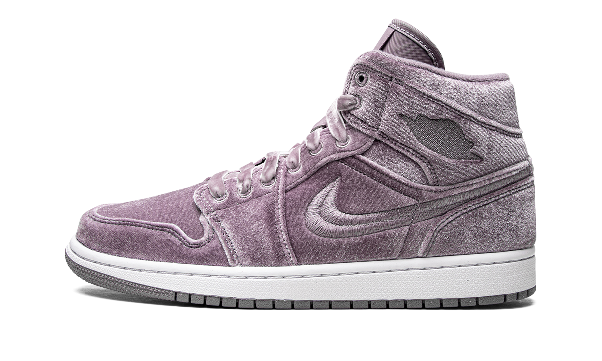 Air Jordan 1 Mid Se Purple Velvet 4