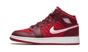 Air Jordan 1 Mid SE Red Quilt (GS) 1