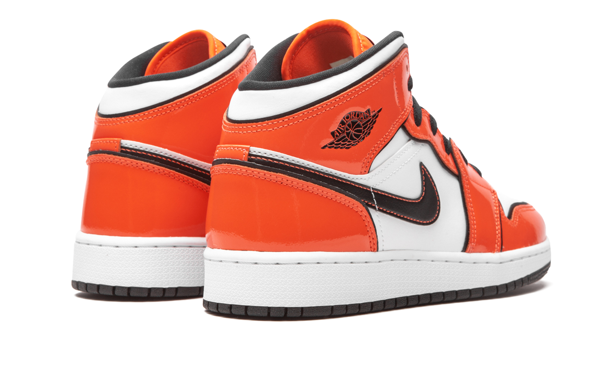 Air Jordan 1 Mid SE Turf Orange (GS) 4