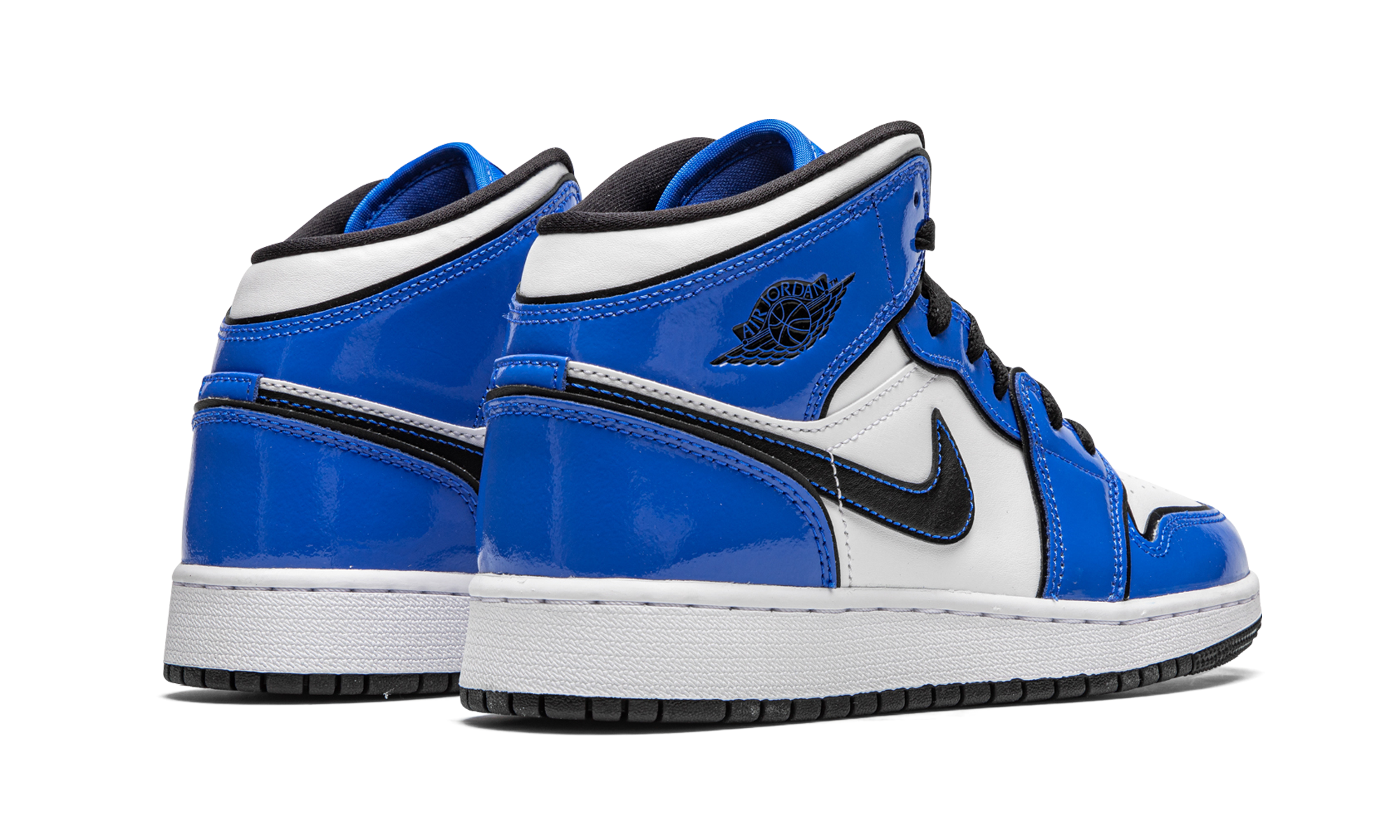 Air Jordan 1 Mid Signal Blue 4