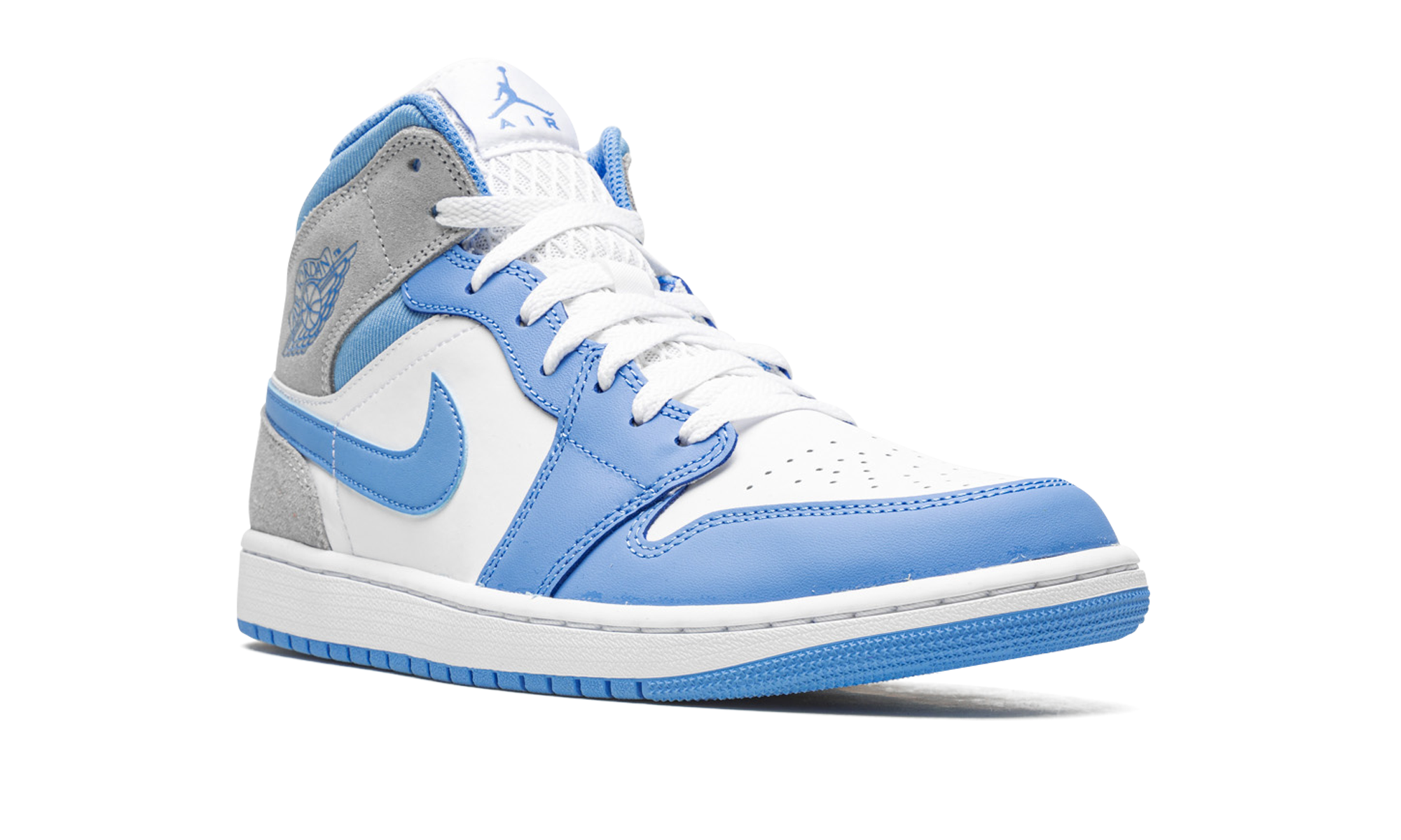 Air Jordan 1 Mid University Blue Gray 3