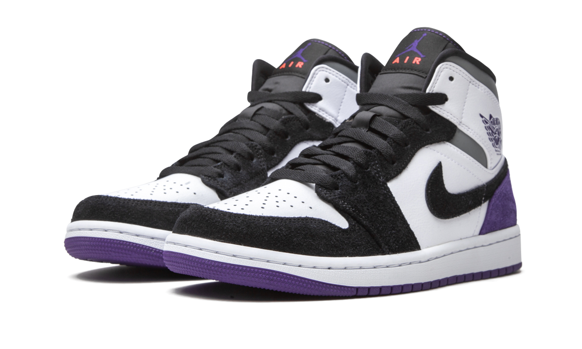 Air Jordan 1 Mid Varsity Purple 2