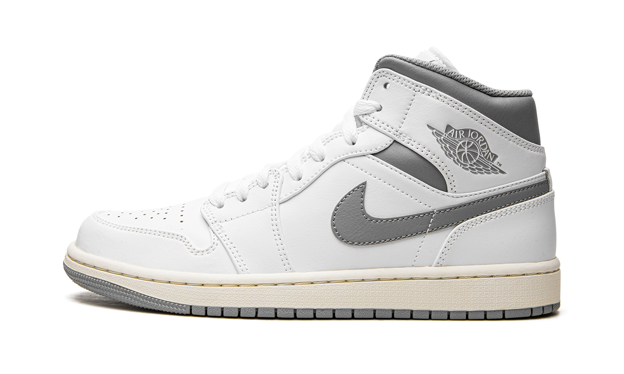 Air Jordan 1 Mid Vintage Grey 1