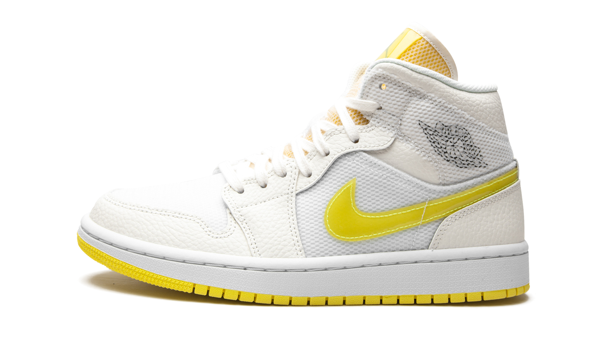 Air Jordan 1 Mid Voltage Yellow 6