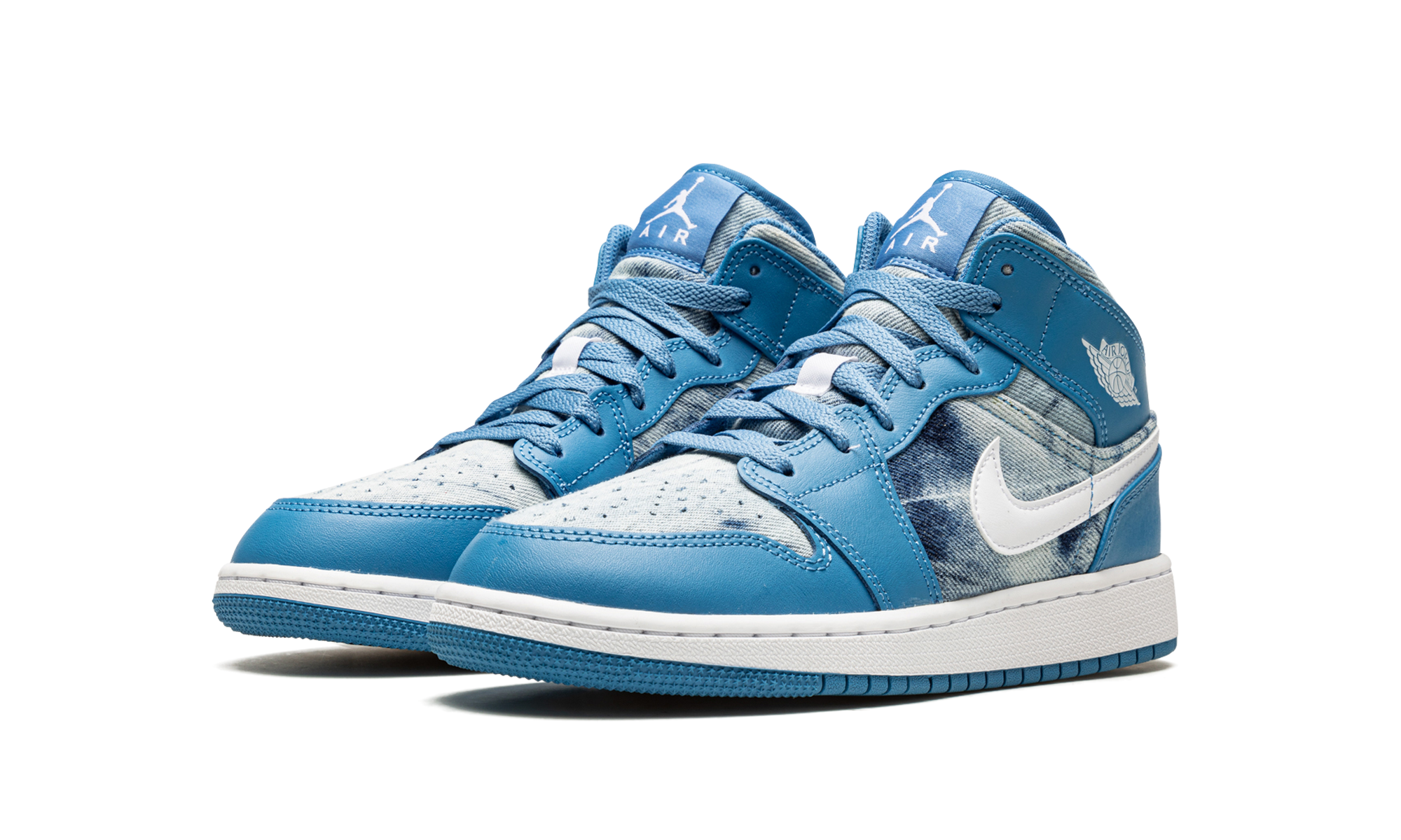 Air Jordan 1 Mid Washed Denim (GS)